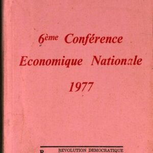 خرید و دانلود نسخه کامل کتاب 6ème conférence économique nationale 1977