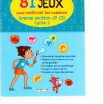 خرید و دانلود نسخه کامل کتاب 81 jeux pour maîtriser les nombres (GS-CP-CE1)