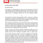 خرید و دانلود نسخه کامل کتاب A brief history of the WTO
