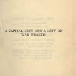 خرید و دانلود نسخه کامل کتاب A Capital Levy and a Levy on War Wealth