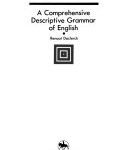 خرید و دانلود نسخه کامل کتاب A Comprehensive Descriptive Grammar of English