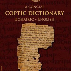 خرید و دانلود نسخه کامل کتاب A Concise Coptic Dictionary Bohairic-English