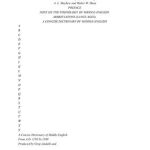 خرید و دانلود نسخه کامل کتاب A Concise Dictionary of Middle English (from A.D. 1150 to 1580)