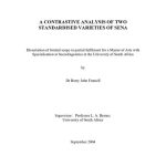 خرید و دانلود نسخه کامل کتاب A contrastive analysis of two standardised varieties of Sena