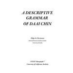 خرید و دانلود نسخه کامل کتاب A Descriptive Grammar Of Daai Chin