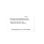خرید و دانلود نسخه کامل کتاب A generative grammar of Kannada