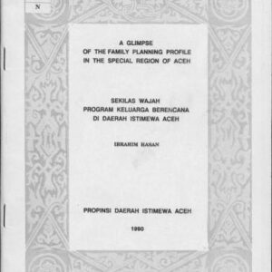 خرید و دانلود نسخه کامل کتاب A glimpse of the family planning profile in the special region of Aceh