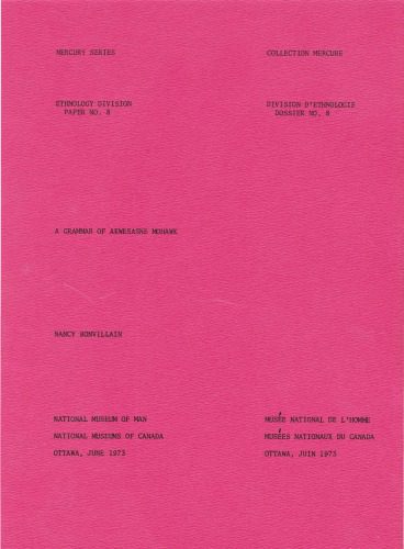 خرید و دانلود نسخه کامل کتاب A Grammar of Akwesasne Mohawk_68bd403a671bd.jpeg خرید و دانلود نسخه کامل کتاب A Grammar of Akwesasne Mohawk