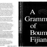 خرید و دانلود نسخه کامل کتاب A Grammar of Boumaa Fijian