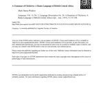 خرید و دانلود نسخه کامل کتاب A grammar of Chichewa, a Bantu language of British Central Africa