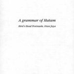 خرید و دانلود نسخه کامل کتاب A Grammar of Hatam, Bird’s Head Peninsula, Irian Jaya