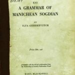خرید و دانلود نسخه کامل کتاب A grammar of Manichean Sogdian