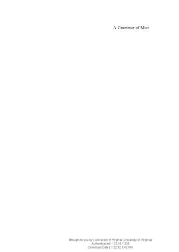 خرید و دانلود نسخه کامل کتاب A Grammar of Mian_68b7d8370983f.jpeg خرید و دانلود نسخه کامل کتاب A Grammar of Mian