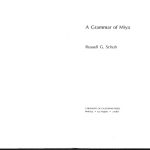 خرید و دانلود نسخه کامل کتاب A Grammar of Miya