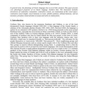 خرید و دانلود نسخه کامل کتاب A Grammar of Northern Mao (Màwés Aas’è) [PhD thesis]