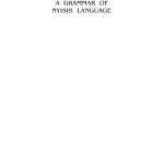 خرید و دانلود نسخه کامل کتاب A grammar of Nyishi language