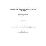 خرید و دانلود نسخه کامل کتاب A Grammar of the Dogon of Tabi-Sarinyere (Toro Tegu) Tabi Dialect