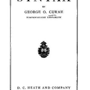 خرید و دانلود نسخه کامل کتاب A Grammar of the English Language: Volume II: Syntax