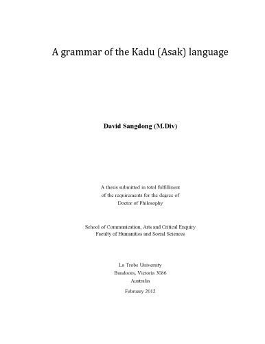خرید و دانلود نسخه کامل کتاب A Grammar of the Kadu (Asak) Language_68bdd3acec493.jpeg خرید و دانلود نسخه کامل کتاب A Grammar of the Kadu (Asak) Language