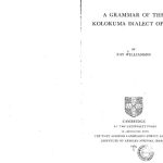 خرید و دانلود نسخه کامل کتاب A grammar of the Kolokuma dialect of Ịjọ