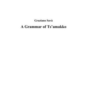 خرید و دانلود نسخه کامل کتاب A Grammar of Ts’amakko