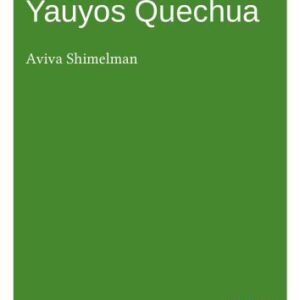 خرید و دانلود نسخه کامل کتاب A grammar of Yauyos Quechua