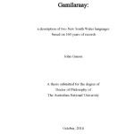 خرید و دانلود نسخه کامل کتاب A Grammar of Yuwaalaraay and Gamilaraay