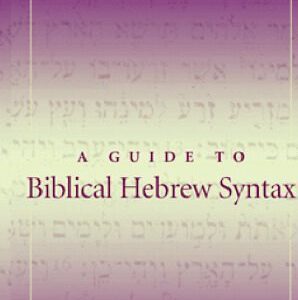 خرید و دانلود نسخه کامل کتاب A Guide to Biblical Hebrew Syntax