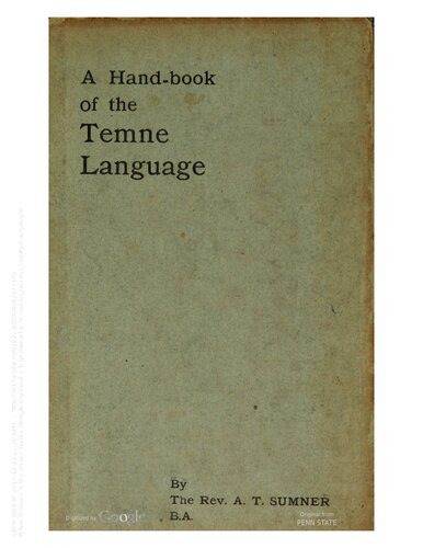 خرید و دانلود نسخه کامل کتاب A Hand-book of the Temne Language_68bdacb2dc858.jpeg خرید و دانلود نسخه کامل کتاب A Hand-book of the Temne Language