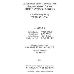 خرید و دانلود نسخه کامل کتاب A Handbook of the Cherokee Verb. A Preliminary Study