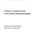 خرید و دانلود نسخه کامل کتاب A History of Jamaican Creole in the Jamaican Broadcasting Media