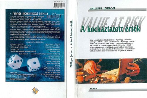 خرید و دانلود نسخه کامل کتاب A kockáztatott érték Value at Risk: The New Benchmark for Managing Financial Risk_68c86463e958e.jpeg خرید و دانلود نسخه کامل کتاب A kockáztatott érték Value at Risk: The New Benchmark for Managing Financial Risk
