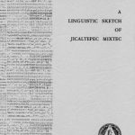 خرید و دانلود نسخه کامل کتاب A linguistic sketch of Jicaltepec Mixtec