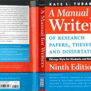 خرید و دانلود نسخه کامل کتاب A Manual for Writers of Research Papers, Theses, and Dissertations: Chicago Style for Students and Researchers
