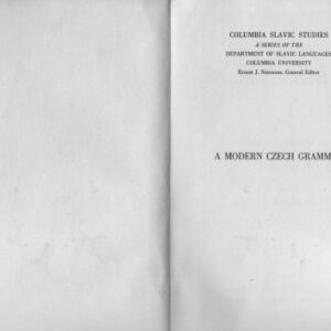 خرید و دانلود نسخه کامل کتاب A Modern Czech Grammar