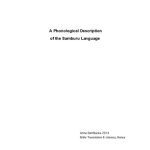 خرید و دانلود نسخه کامل کتاب A Phonological Description of the Samburu Language