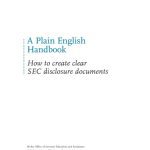 خرید و دانلود نسخه کامل کتاب A Plain English Handbook – How to create clear SEC disclosure documents