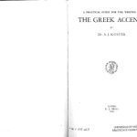 خرید و دانلود نسخه کامل کتاب A Practical Guide for the Writing of the Greek Accents