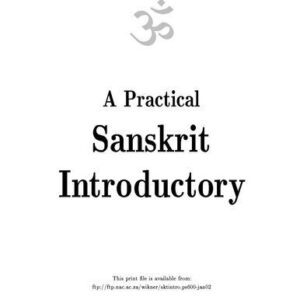 خرید و دانلود نسخه کامل کتاب A Practical Sanskrit Introductory