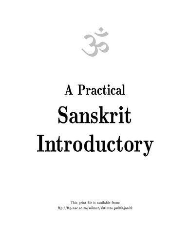 خرید و دانلود نسخه کامل کتاب A Practical Sanskrit Introductory_68c4ee57dad48.jpeg خرید و دانلود نسخه کامل کتاب A Practical Sanskrit Introductory