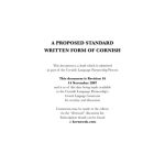 خرید و دانلود نسخه کامل کتاب A proposed standard written form of Cornish