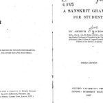 خرید و دانلود نسخه کامل کتاب A Sanskrit grammar for students