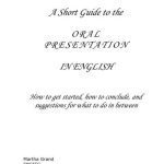 خرید و دانلود نسخه کامل کتاب A short guide to the oral presentation in English