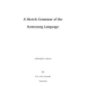خرید و دانلود نسخه کامل کتاب A Sketch Grammar of the Kemezung Language