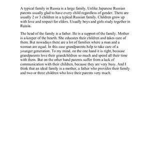 خرید و دانلود نسخه کامل کتاب A typical family in Russia