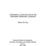خرید و دانلود نسخه کامل کتاب Aboriginal Language Use in the Northern Territory – Report