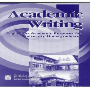 خرید و دانلود نسخه کامل کتاب Academic Writing – English for Academic Purposes for University Undergraduates