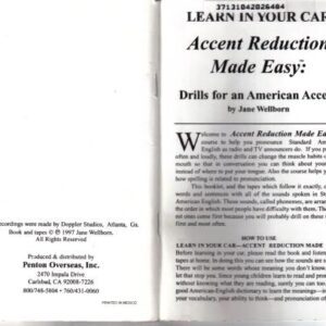 خرید و دانلود نسخه کامل کتاب Accent Reduction Made Easy – произношение американского английского языка