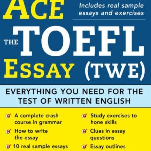 خرید و دانلود نسخه کامل کتاب Ace the TOEFL essay everything you need for the test of written English