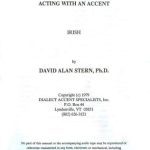 خرید و دانلود نسخه کامل کتاب Acting With An Accent: Irish